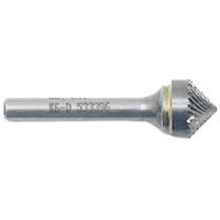 Cone Point Burr, 1/2" Dia., 1/4" Shank, 1/4" Depth of Cut Helyx Safety & Industrial Supplies