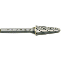 L4-NF 1/4" Taper Shape Bur for Aluminum/Non-ferrous Materials, 1/2" Dia. Helyx Safety & Industrial Supplies