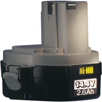 Pod-Style Battery, Ni-MH, 14.4 V, 2.6 A Helyx Safety & Industrial Supplies