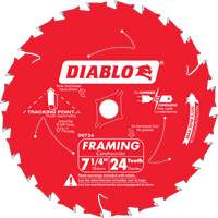 Framing Saw Blade, 7-1/4", 24 Teeth, Wood Use Helyx Safety & Industrial Supplies