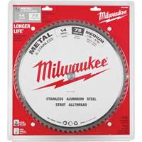 Endurance&reg; Circular Saw Blade, 14", 72 Teeth, Metal Use Helyx Safety & Industrial Supplies