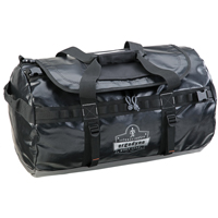 Water Resistant Duffel Bags, Vinyl, 1 Pockets, Black Helyx Safety & Industrial Supplies
