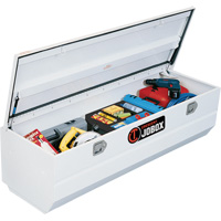 Heavy-Duty Truck Chest, 20-1/4" x 58-1/2" x 19", Steel, Beige/Black/Blue/Brown/Green/Grey/Orange/Red/Silver/Tan/Yellow Helyx Safety & Industrial Supplies