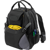 Sacs &agrave; dos pour outils &agrave; 44 pochettes, 16" lo x 13-1/4" la, Noir, Polyester Helyx Safety & Industrial Supplies
