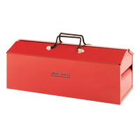 Coffre &agrave; outils, 8-13/20" P x 21-3/10" la x 9" h, Rouge Helyx Safety & Industrial Supplies