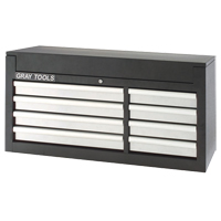 Coffre sup&eacute;rieur - 8 tiroirs, 53-3/8" la, 8 tiroirs, Noir Helyx Safety & Industrial Supplies