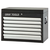 Coffre sup&eacute;rieur - 6 tiroirs, 26" la, 6 tiroirs, Noir Helyx Safety & Industrial Supplies