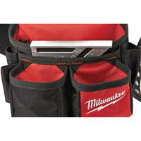 Contractor Work Belt With  Suspension Rig, Nylon, Black Helyx Safety & Industrial Supplies