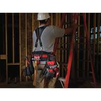 Contractor Work Belt With  Suspension Rig, Nylon, Black Helyx Safety & Industrial Supplies