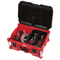 Packout Large Tool box, 22" x 16" x 11", Black/Red Helyx Safety & Industrial Supplies