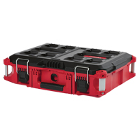 Packout Tool Box, 22" x 16" x 7", Black/Red Helyx Safety & Industrial Supplies