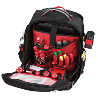 Sac &agrave; dos &agrave; profil bas, 10" lo x 12" la, Noir, Balistique Helyx Safety & Industrial Supplies