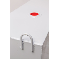R&eacute;servoir de transfert pour carburant en acier, Acier, Capacit&eacute; 100 gal., Noir Helyx Safety & Industrial Supplies