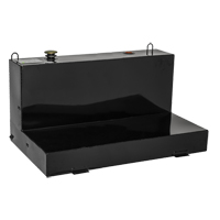 R&eacute;servoir de transfert pour carburant en acier, Acier, Capacit&eacute; 100 gal., Noir Helyx Safety & Industrial Supplies