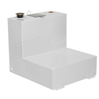 R&eacute;servoir de transfert pour carburant en acier, Acier, Capacit&eacute; 48 gal., Blanc Helyx Safety & Industrial Supplies