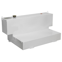 R&eacute;servoir de transfert pour carburant en acier, Acier, Capacit&eacute; 100 gal., Blanc Helyx Safety & Industrial Supplies
