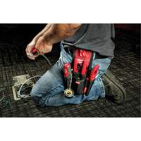 Compact Utility Pouch, Multiple Tool Holder, Nylon, 7 Pockets Helyx Safety & Industrial Supplies
