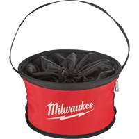 Sac range-tout style parachute, 11-4/5" lo x 11-4/5" la x 11" h, Nylon, Noir/Rouge Helyx Safety & Industrial Supplies