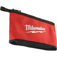 Zipper Pouch, Canvas, 1 Pockets, Black/Red Helyx Safety & Industrial Supplies