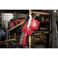 Multi-Size Zipper Pouches - Set of 3, Canvas, 3 Pockets, Black/Red Helyx Safety & Industrial Supplies