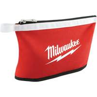 Coloured Zippered Pouches - Set of 3, Canvas, 3 Pockets, Black/Red Helyx Safety & Industrial Supplies
