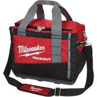 Packout Tool Bag, Ballistic Nylon, 2 Pockets, Black/Red Helyx Safety & Industrial Supplies