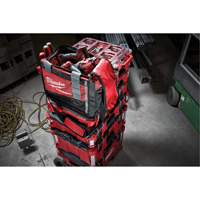 Packout Tool Bag, Ballistic Nylon, 8 Pockets, Black/Red Helyx Safety & Industrial Supplies