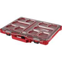 Packout Low-Profile Organizer, 19-3/4" x 16-2/5" x 2-1/2", Black/Red Helyx Safety & Industrial Supplies