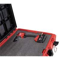Packout Tool Case with Customizable Insert, 20-7/10" x 15-1/5" x 6-1/5", Black/Red Helyx Safety & Industrial Supplies
