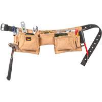 Ceintures &agrave; outils pour domaine de la construction, Cuir, Havane Helyx Safety & Industrial Supplies