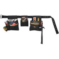 Ceinture &agrave; outils combin&eacute;e de luxe, Polyester, Noir Helyx Safety & Industrial Supplies