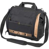 Multi-Compartment Tool Carrier, Polyester, 33 Pockets, Black Helyx Safety & Industrial Supplies