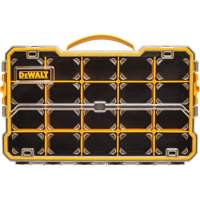Organisateur avec compartiments PRO, 11" la x 17-5/8" p x 2-7/8" h, Noir/Jaune Helyx Safety & Industrial Supplies