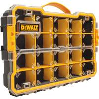 Organisateur avec compartiments PRO, 11" la x 17-5/8" p x 2-7/8" h, Noir/Jaune Helyx Safety & Industrial Supplies