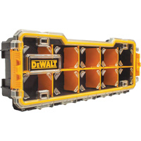 Organisateur avec compartiments PRO, 6-5/8" la x 17-5/8" p x 2-7/8" h, Noir/Jaune Helyx Safety & Industrial Supplies