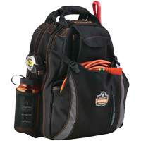 Arsenal&reg; 5843 Tool Backpack, 13-1/2" L x 8-1/2" W, Black, Polyester Helyx Safety & Industrial Supplies