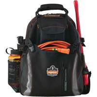 Arsenal&reg; 5843 Tool Backpack, 13-1/2" L x 8-1/2" W, Black, Polyester Helyx Safety & Industrial Supplies