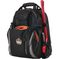 Arsenal&reg; 5843 Tool Backpack, 13-1/2" L x 8-1/2" W, Black, Polyester Helyx Safety & Industrial Supplies
