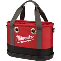 Aerial Utility Oval Bag, Ballistic Nylon, 14 Pockets, Black/Red Helyx Safety & Industrial Supplies