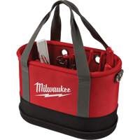 Aerial Utility Oval Bag, Ballistic Nylon, 14 Pockets, Black/Red Helyx Safety & Industrial Supplies
