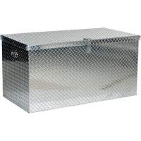 Boîte &agrave; outils portative en t&ocirc;le larm&eacute;e d'aluminium, 25-1/16" P x 49-1/4" la x 24" h, Argent Helyx Safety & Industrial Supplies