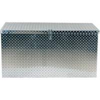 Boîte &agrave; outils portative en t&ocirc;le larm&eacute;e d'aluminium, 25-1/16" P x 49-1/4" la x 24" h, Argent Helyx Safety & Industrial Supplies