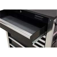 Chariot &agrave; outils &agrave; usage intensif, 7 tiroirs, 28" la x 22" p x 42-3/8" h, Noir Helyx Safety & Industrial Supplies