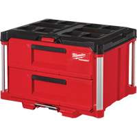 Packout 2-Drawer Tool Box, 16-1/3" x 14-1/3" x 22-1/5", Red Helyx Safety & Industrial Supplies