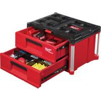 Packout 2-Drawer Tool Box, 16-1/3" x 14-1/3" x 22-1/5", Red Helyx Safety & Industrial Supplies