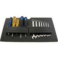 Panneau porte-outils de petite taille pour coffre &agrave; outils mobile Helyx Safety & Industrial Supplies
