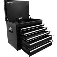 Coffre &agrave; outils pour camion, 27" la, 5 tiroirs, Noir Helyx Safety & Industrial Supplies