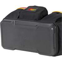 Molded Base Open-Top Tool Box, Ballistic Polyester, 17 Pockets, Black/Blue Helyx Safety & Industrial Supplies