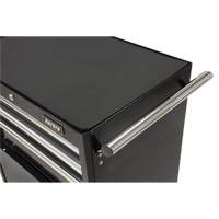 Chariot &agrave; outils industriel, 3 tiroirs, 29-4/5" la x 21-1/5" p x 38-4/5" h, Noir Helyx Safety & Industrial Supplies