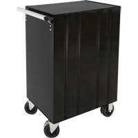Chariot &agrave; outils industriel, 3 tiroirs, 29-4/5" la x 21-1/5" p x 38-4/5" h, Noir Helyx Safety & Industrial Supplies